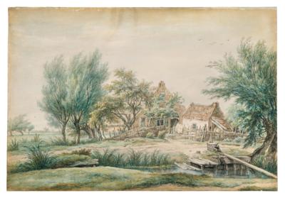 Egbert van Drielst - Aquarelle