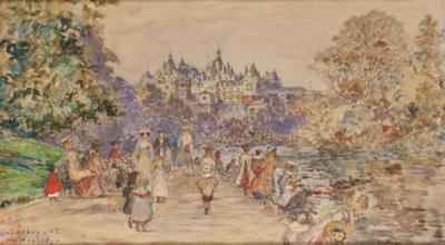 Frederic Anatole Houbron - Watercolors and miniatures