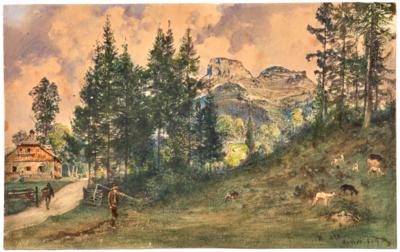 Rudolf von Alt - Watercolors and miniatures