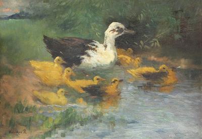 Ungarischer Künstler, Kardos R, um 1900 - Dipinti