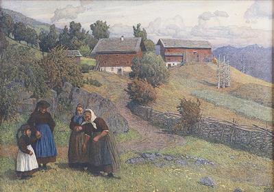 Gustav Jahn - Paintings