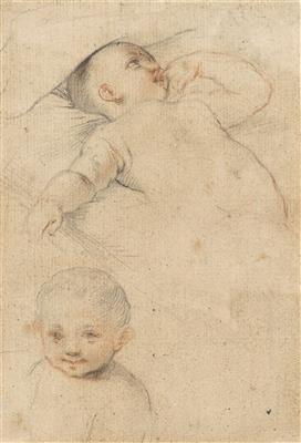 Florentine school, 17th century - Mistrovské kresby, Tisky do roku 1900, Akvarely a miniatury