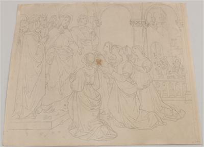 Josef Ritter von Führich - Disegni e stampe fino al 1900, acquarelli e miniature