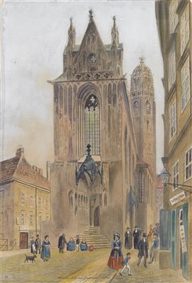 Max Neubauer * - Master Drawings, Prints before 1900, Watercolours, Miniatures