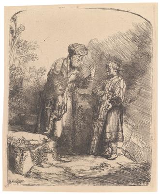 Rembrandt Harmensz van Rijn - Disegni e stampe fino al 1900, acquarelli e miniature