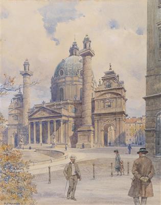 Rudolf Preuss * - Master Drawings, Prints before 1900, Watercolours, Miniatures