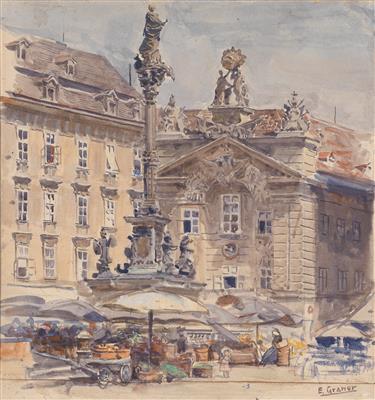 Ernst Graner * - Mistrovské kresby, Tisky do roku 1900, Akvarely a miniatury