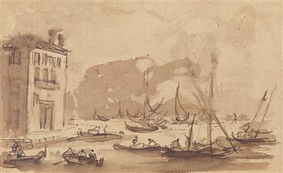 Circle of Francesco Guardi - Mistrovské kresby, Tisky do roku 1900, Akvarely a miniatury