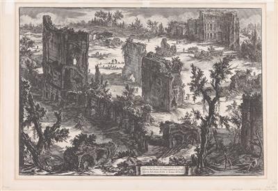 Giovanni Battista Piranesi - Disegni e stampe fino al 1900, acquarelli e miniature