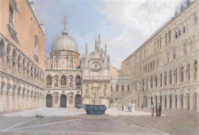 Italy, late 19th century - Mistrovské kresby, Tisky do roku 1900, Akvarely a miniatury