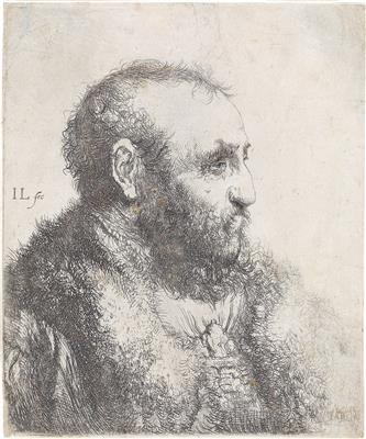 Jan Lievens - Disegni e stampe fino al 1900, acquarelli e miniature