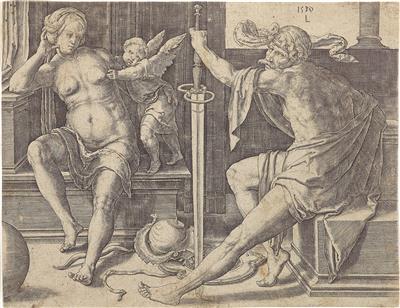 Lucas van Leyden - Disegni e stampe fino al 1900, acquarelli e miniature