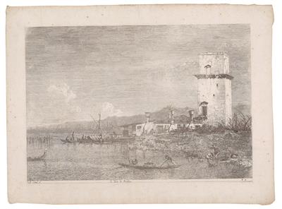 Antonio Canale gen. Canaletto - Disegni e stampe fino al 1900, acquarelli e miniature