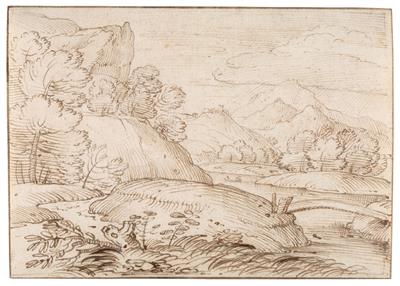 Bolognese, c. 1650 - Mistrovské kresby, Tisky do roku 1900, Akvarely a miniatury
