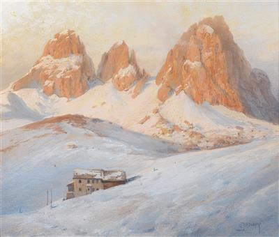 Georg Janny - Disegni e stampe fino al 1900, acquarelli e miniature