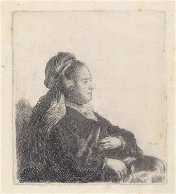 Rembrandt Harmensz van Rijn - Master Drawings, Prints before 1900, Watercolours, Miniatures