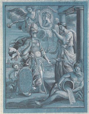 Circle of Thomas Wyck - Mistrovské kresby, Tisky do roku 1900, Akvarely a miniatury