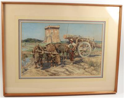 Enrico Henry Coleman - Master Drawings, Prints before 1900, Watercolours, Miniatures
