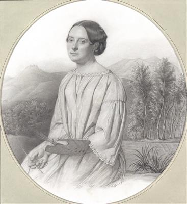 Female artist, early 19th century - Disegni e stampe fino al 1900, acquarelli e miniature