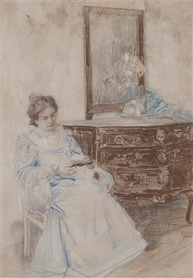 Eduard Veith - Disegni e stampe fino al 1900, acquarelli e miniature