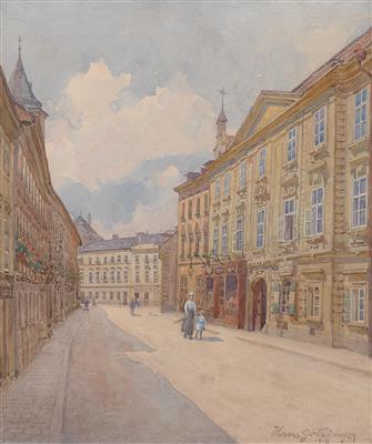 Hans Götzinger - Meisterzeichnungen und Druckgraphik bis 1900, Aquarelle, Miniaturen