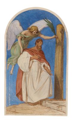 Josef Danhauser - Disegni e stampe fino al 1900, acquarelli e miniature