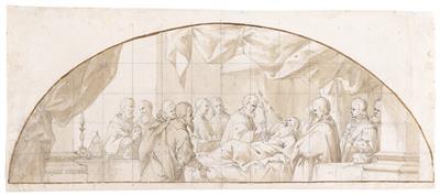 Roman school, late 16th century - Master Drawings, Prints before 1900, Watercolours, Miniatures