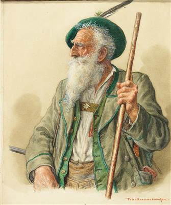 Peter Krämer II - Mistrovské kresby, Tisky do roku 1900, Akvarely a miniatury