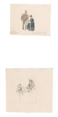 Rudolf von Alt - Disegni e stampe fino al 1900, acquarelli e miniature
