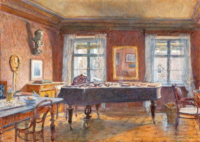 Carl Müller - Mistrovské kresby, Tisky do roku 1900, Akvarely a miniatury