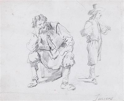 David Teniers II - Master Drawings, Prints before 1900, Watercolours, Miniatures