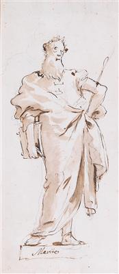 Giovanni Battista Tiepolo - Meisterzeichnungen und Druckgraphik bis 1900, Aquarelle, Miniaturen