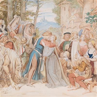 Moritz von Schwind - Meisterzeichnungen und Druckgraphik bis 1900, Aquarelle, Miniaturen