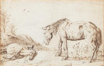 Circle of Paulus Potter - Disegni e stampe fino al 1900, acquarelli e miniature