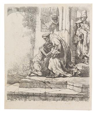 Rembrandt Harmensz van Rijn - Master Drawings, Prints before 1900, Watercolours, Miniatures