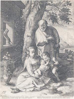 Hendrick Goltzius - Disegni e stampe fino al 1900, acquarelli e miniature