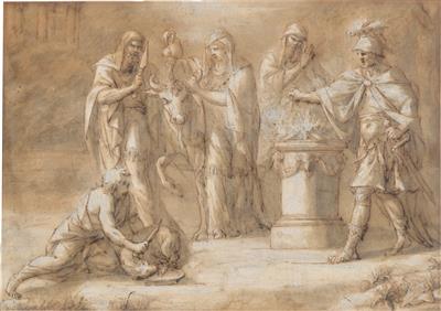 Italian school, 17th century - Disegni e stampe fino al 1900, acquarelli e miniature