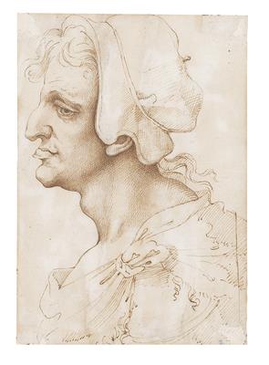 Follower of Leonardo da Vinci - Master Drawings, Prints before 1900, Watercolours, Miniatures