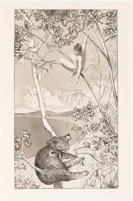 Max Klinger - Disegni e stampe fino al 1900, acquarelli e miniature