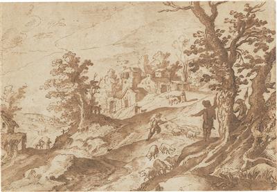 School of Paul Bril - Disegni e stampe fino al 1900, acquarelli e miniature