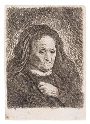 Rembrandt Harmensz van Rijn - Disegni e stampe fino al 1900, acquarelli e miniature