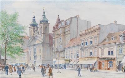 Carl Robert Rädler - Mistrovské kresby, Tisky do roku 1900, Akvarely a miniatury