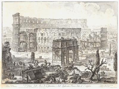 Giovanni Battista Piranesi - Master Drawings, Prints before 1900, Watercolours, Miniatures