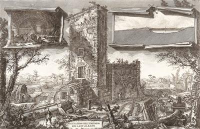 Giovanni Battista Piranesi - Disegni e stampe fino al 1900, acquarelli e miniature