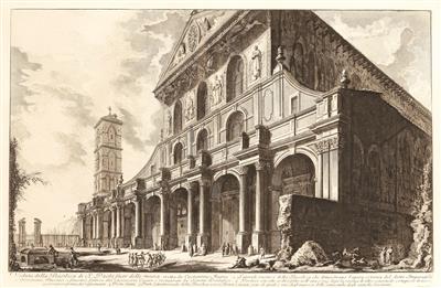 Giovanni Battista Piranesi - Disegni e stampe fino al 1900, acquarelli e miniature