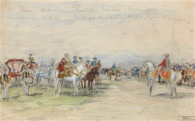 Julius von Blaas - Disegni e stampe fino al 1900, acquarelli e miniature