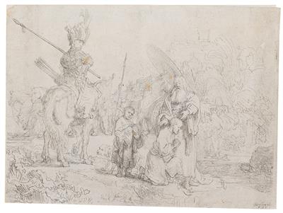 Rembrandt Harmensz van Rijn - Master Drawings, Prints before 1900, Watercolours, Miniatures