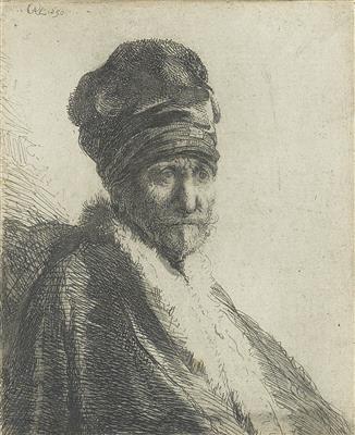 Rembrandt Harmensz van Rijn - Mistrovské kresby, Tisky do roku 1900, Akvarely a miniatury