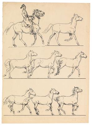 Ludwig Koch - Disegni e stampe fino al 1900, acquarelli e miniature