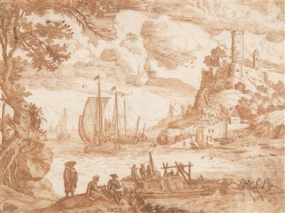 Niederländische Schule, 17. Jahrhundert - Meisterzeichnungen und Druckgraphik bis 1900, Aquarelle, Miniaturen